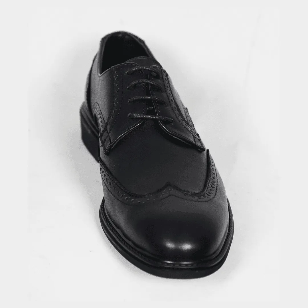 Stable Fit Presentation Ready Breathable Feel Formal Gathering 1954 Timeless Brogue derby - Men's leather Dress Shoes (Signature Collection)
