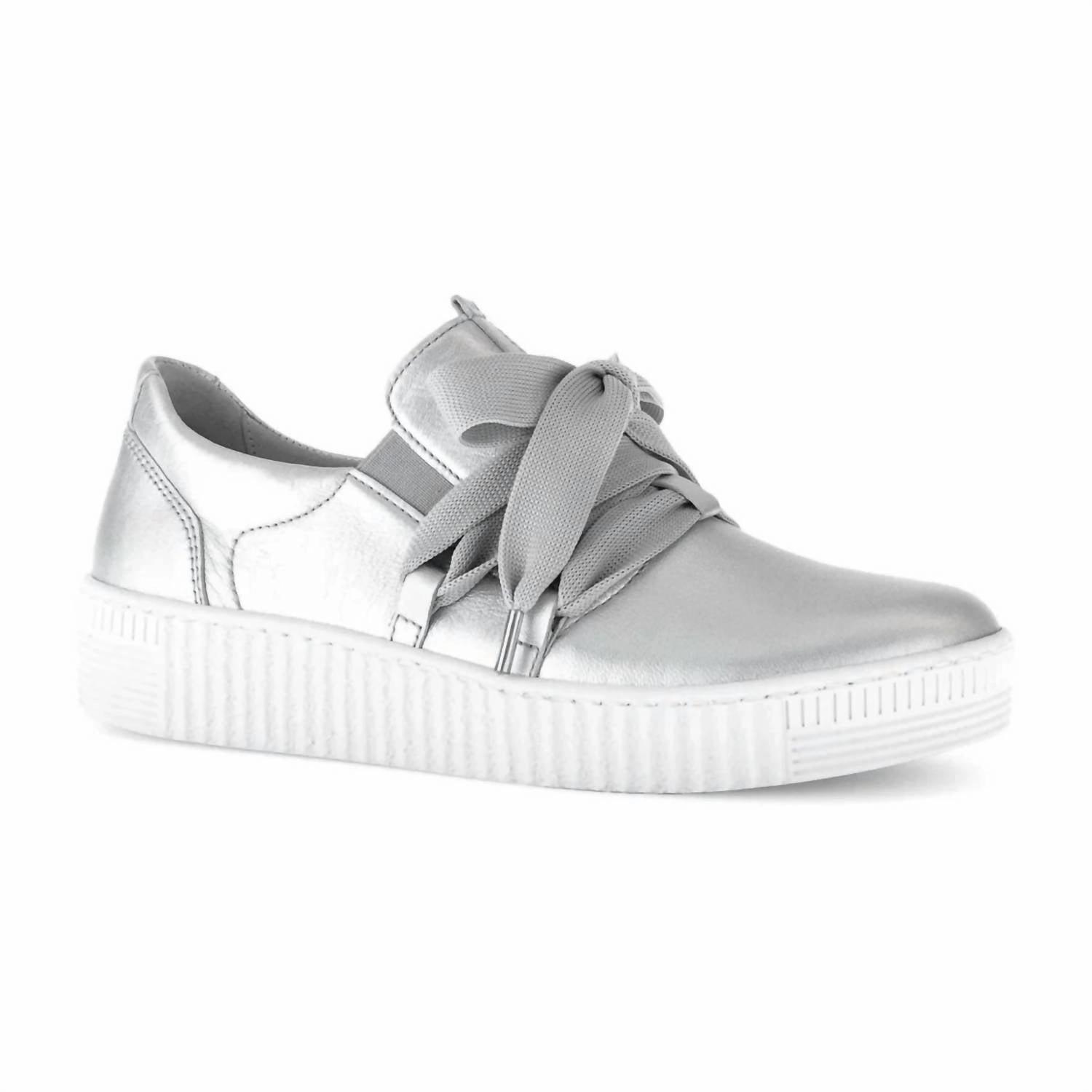 63.333 Women's Sneaker In Silver Easy Match