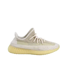 Adidas Yeezy Boost 350 V2 Low Top Sneakers in Cream Prime Knit Polyester Performance Fit