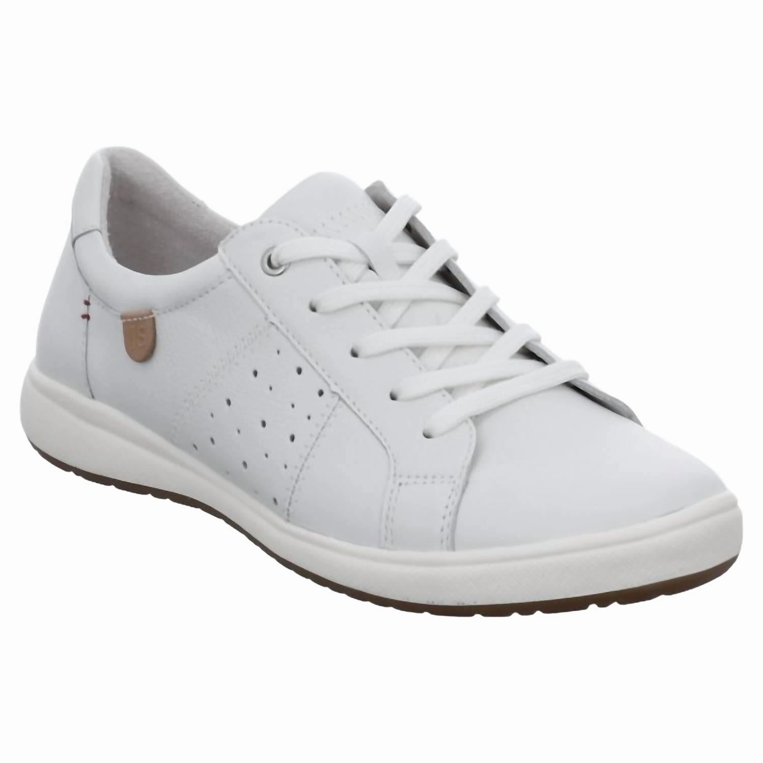 Women's Caren 01 Sneakers In White Stabilizing Heel Cage