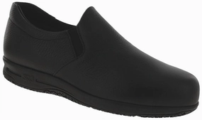 Women's Patriot Slip-On In Black Breathable Grip ShockDispersion