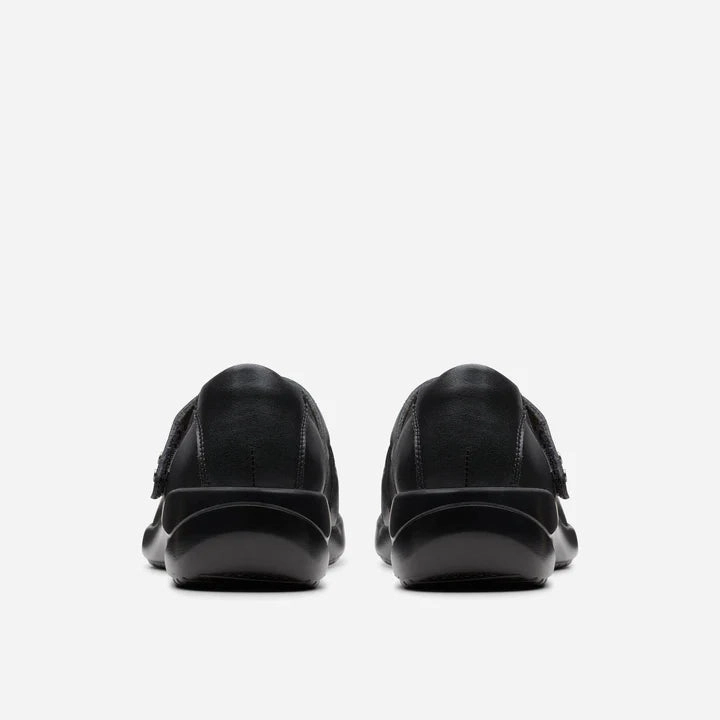 Clarks Women's Kaetlyn Jane Mary Jane in Black Hot Weather