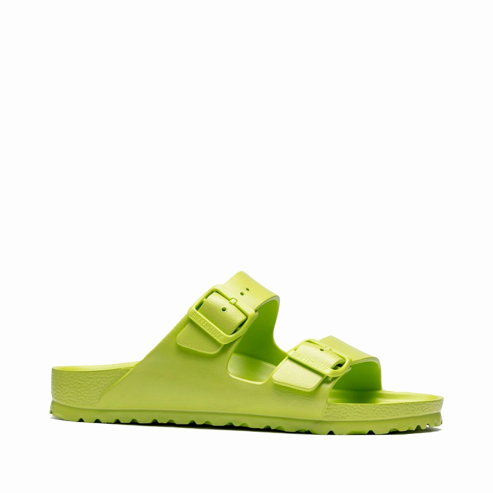 Birkenstock Women's Arizona EVA Sandal in Active Lime Comfort   padding Clogs