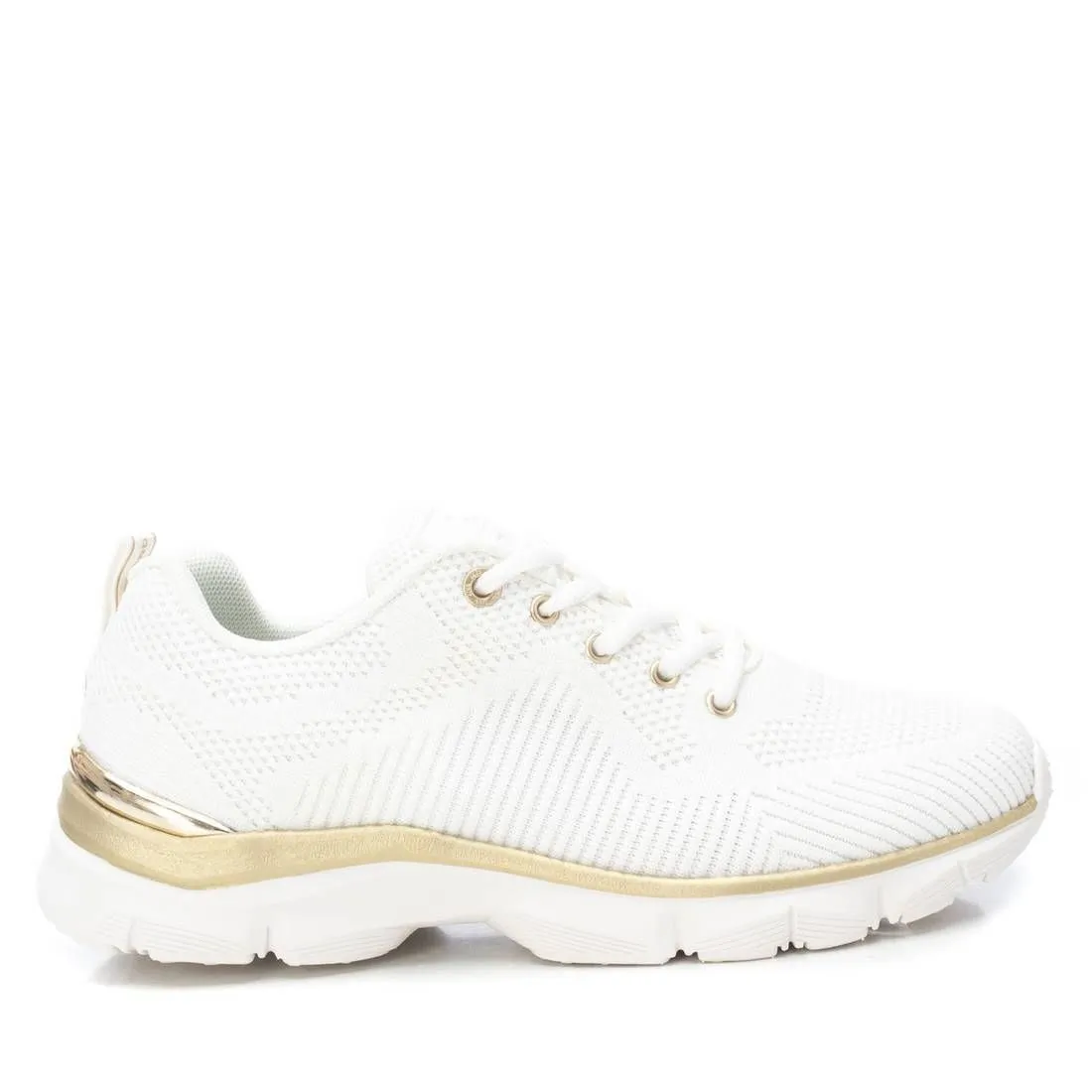 Zoned Cushioning Women's Lace-Up Sneakers By XTI