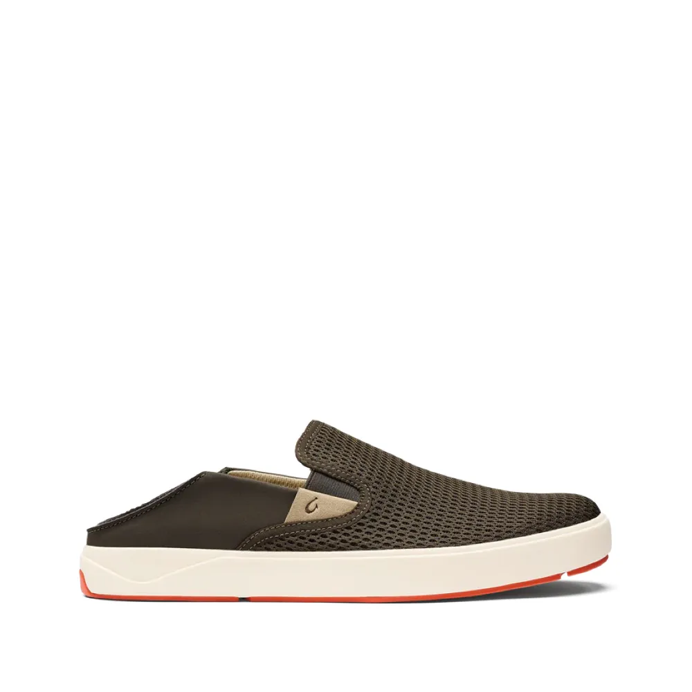OluKai Men's Lae??ahi Mesh Slip On in Kona Home Leisure Silver Glow