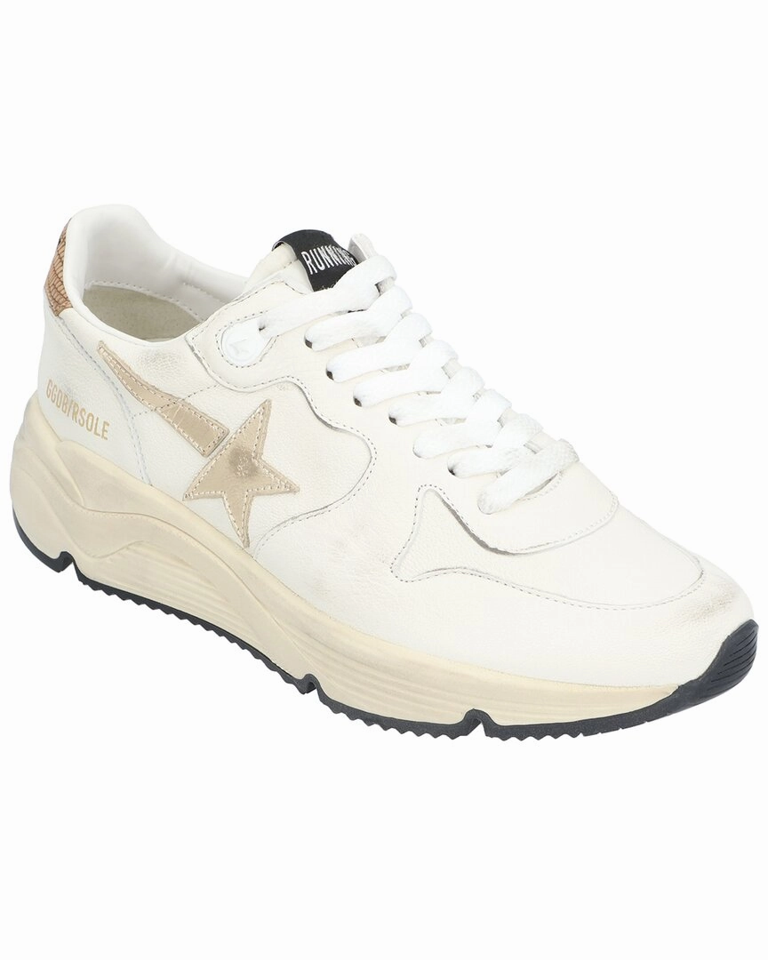 Abrasion Resistant Toe Guard Golden Goose Running Star Leather Sneaker