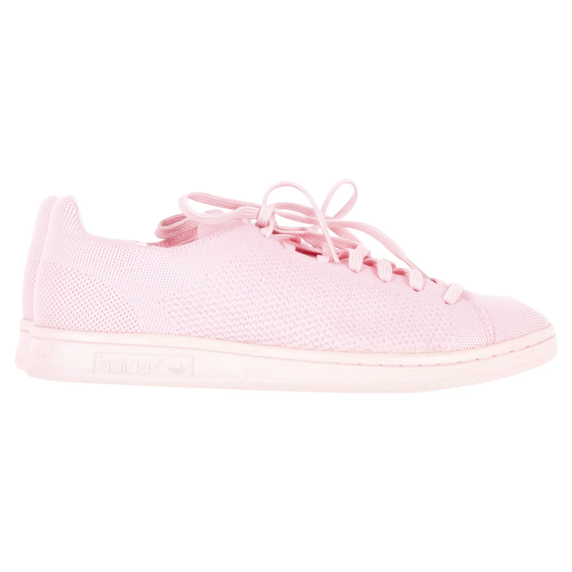 Airflow Venting ActiveUse Adidas Stan Smith Sneakers in Pink Primeknit Fabric