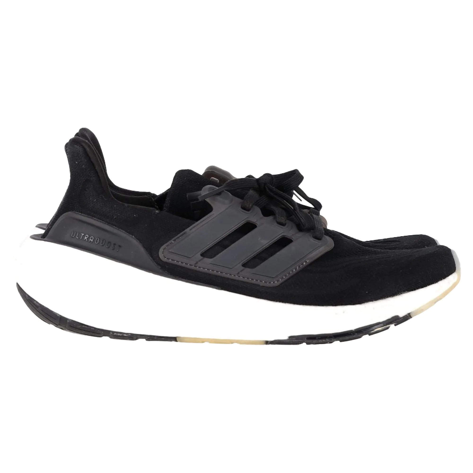 Quick Response Fresh Design Adidas Ultra Boost Lightweight Sneakers in Black Polyester