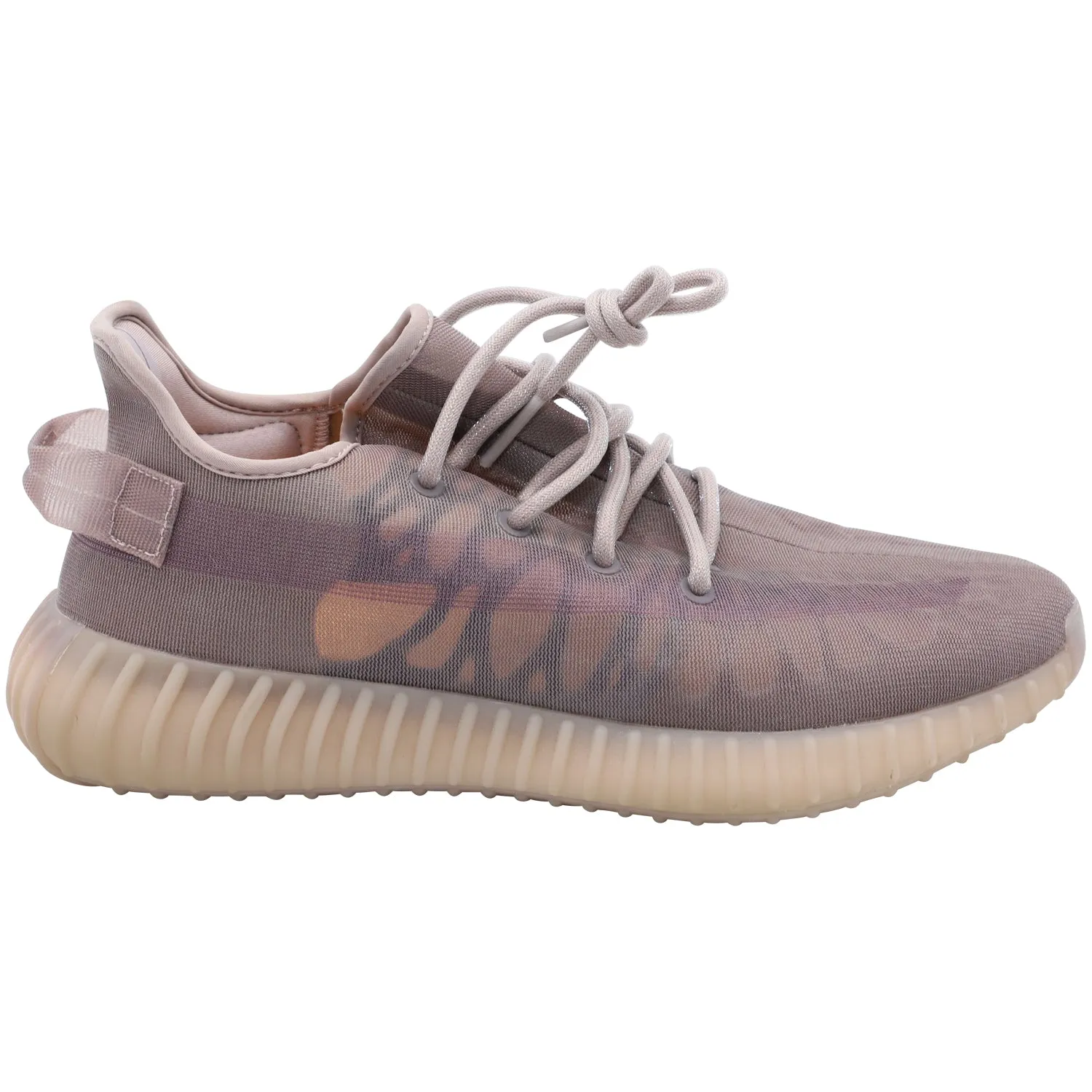 Adidas Yeezy Boost 350 V2 'Mono Mist' Sneakers in Mauve Polyamide Shift Friendly