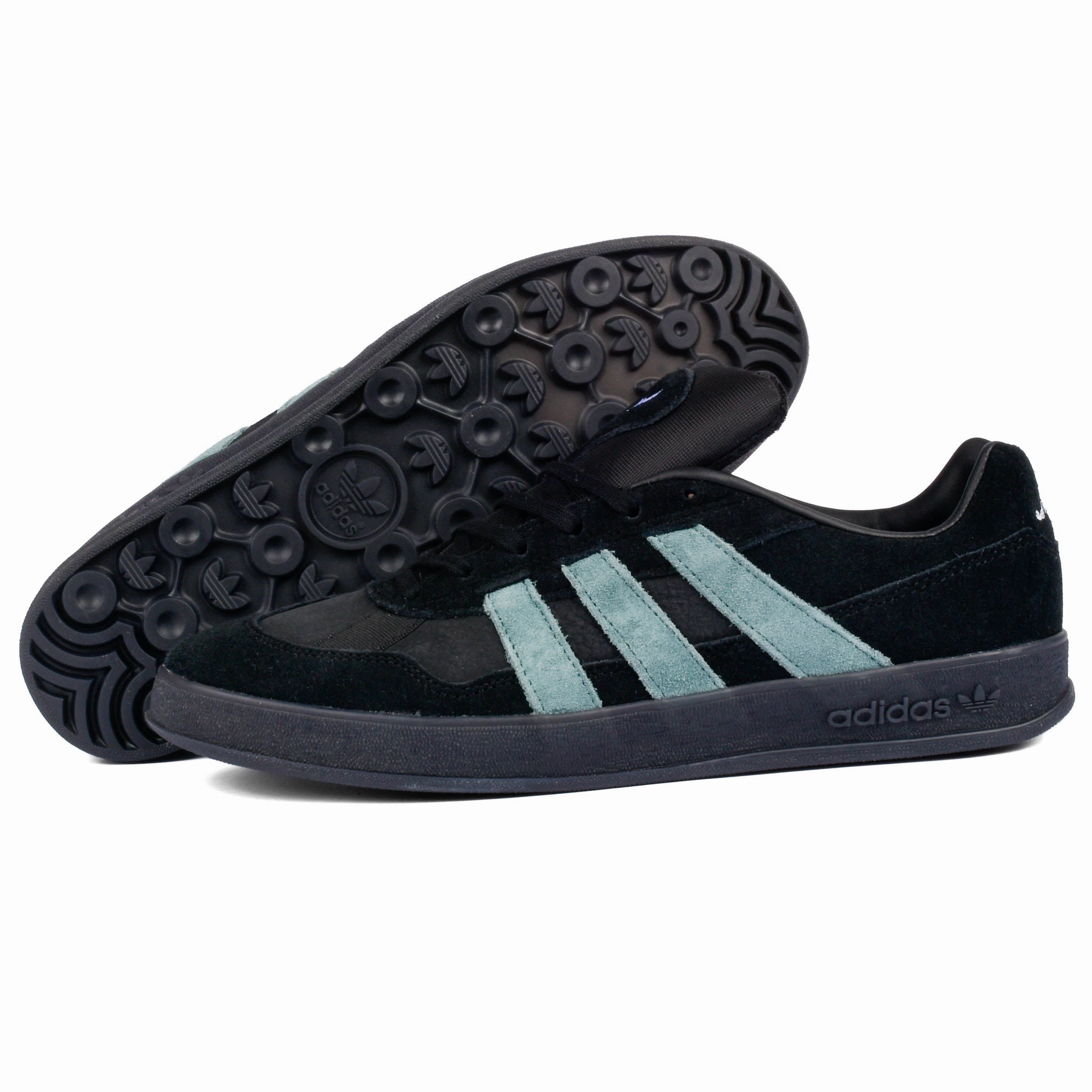 Adidas - Aloha Super (Black/Preloved Teal) brand - name running option Ultra Light Foam