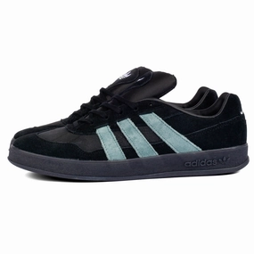 running shoes with removable insoles Adidas - Aloha Super (Black/Preloved Teal)