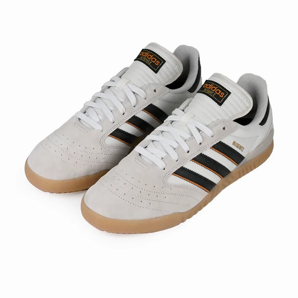 Adidas - Busenitz Indoor Super (Core Brown/Core Black/Off White) plastic - finish - design shoes Washable