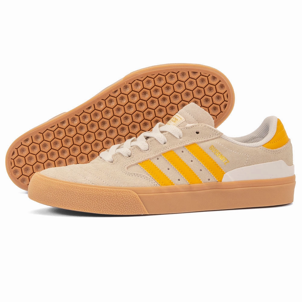 cricket - ground running shoes Adidas - Busenitz Vulc II (White/Yellow/Gold)