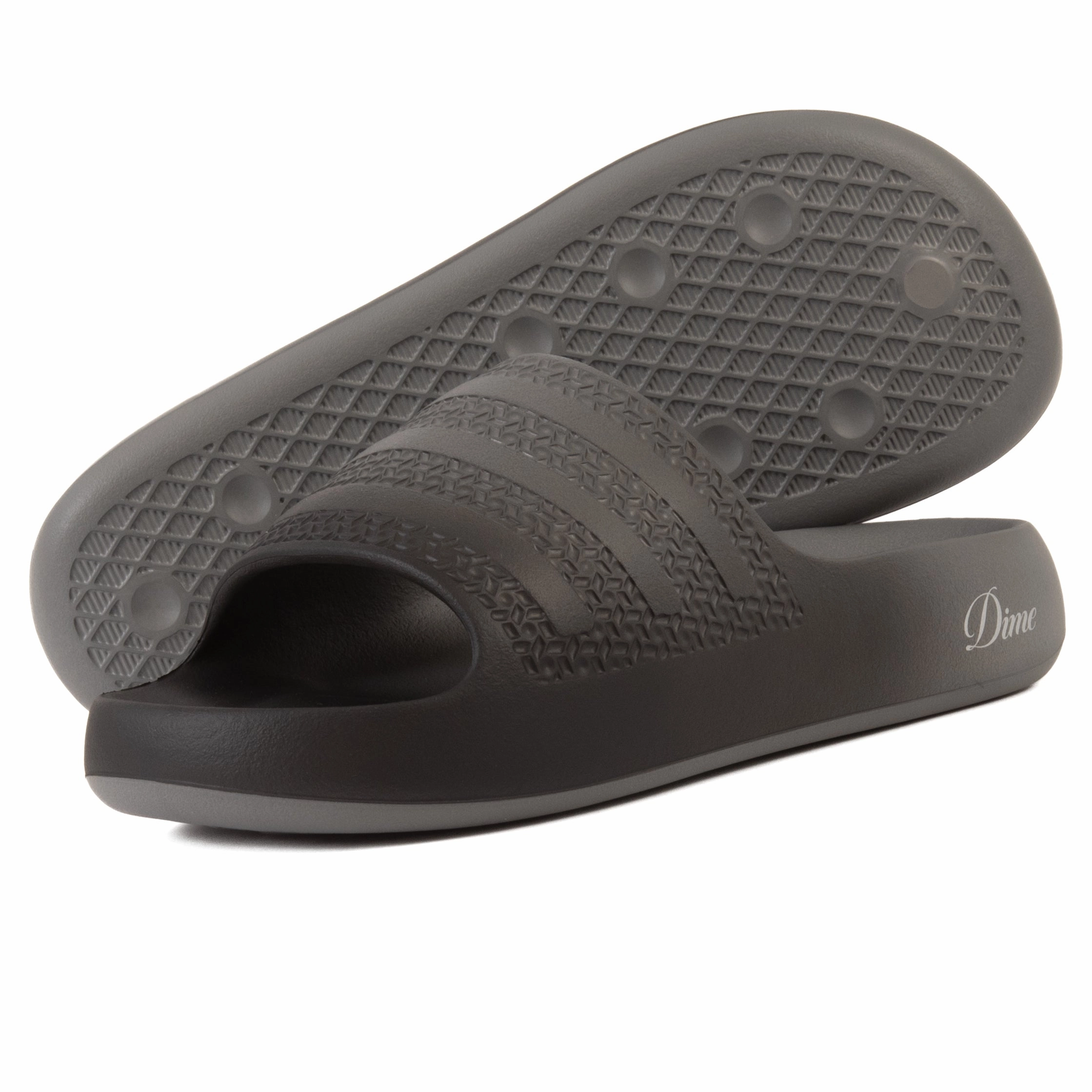 multi - colored running shoes solo running Adidas - Dime X Ayoon (Core Black/Vista Grey/Gold Metallic)