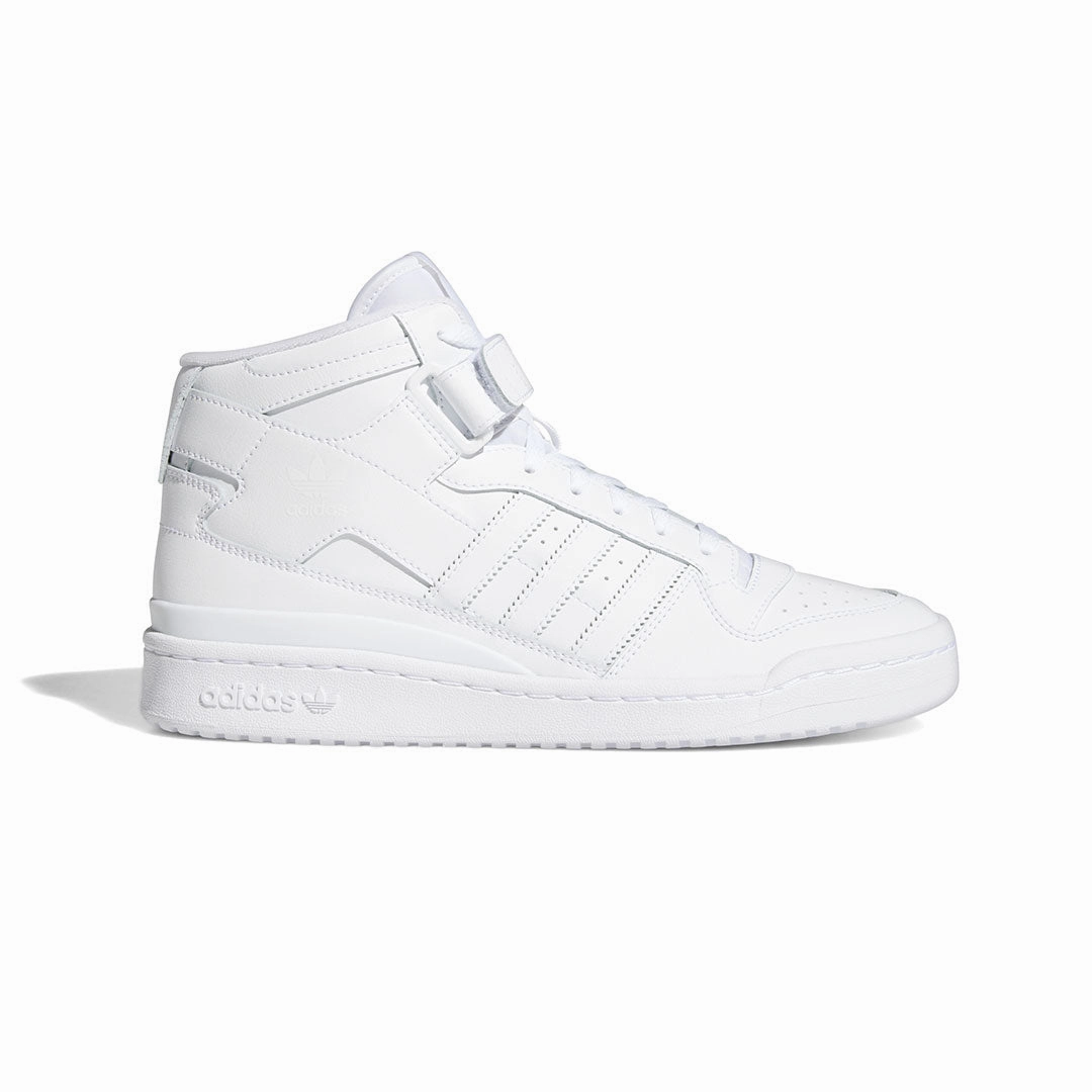 Suede Finish Lift Step adidas - Men's Forum Mid Shoes (FY4975)