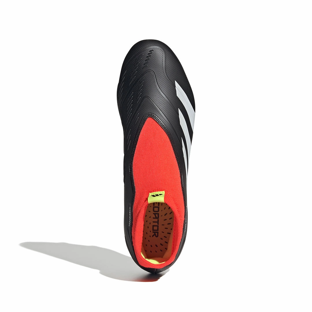 adidas - Men's Predator League Laceless Firm Ground Cleats (IG7768) three - legged - race - path shoes standard fit