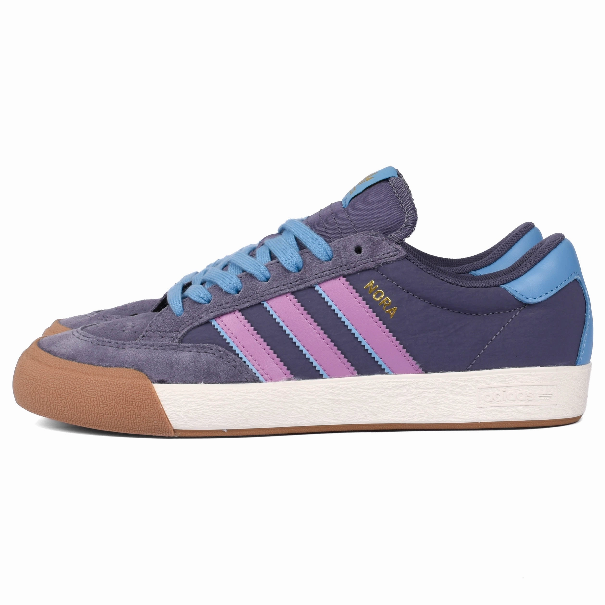 Energy Return Foam college - team - themed running shoes Adidas - Nora (Preloved Violet/Preloved Purple/Gold Metallic)