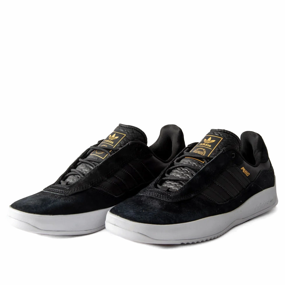 air - cushioned shoes Adidas - Puig (Black/Black/White)