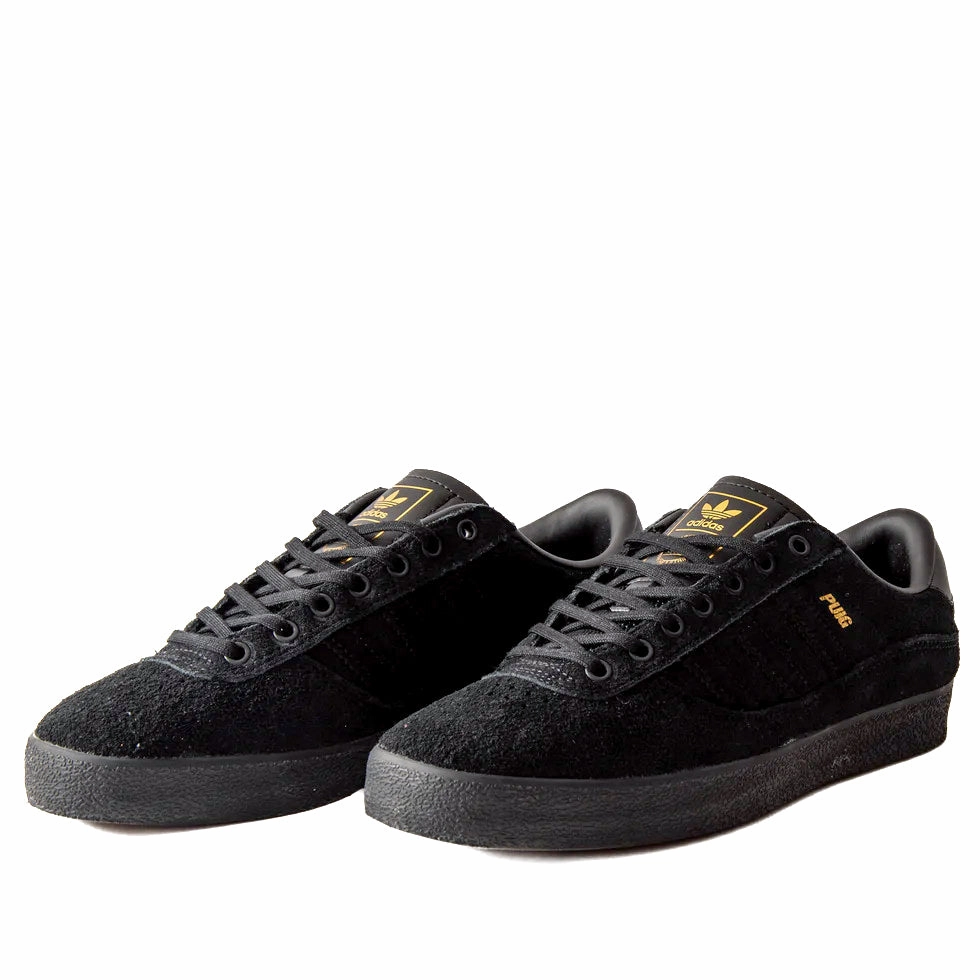 Adidas - Puig Indoor (Black/Black) entry - level running shoes