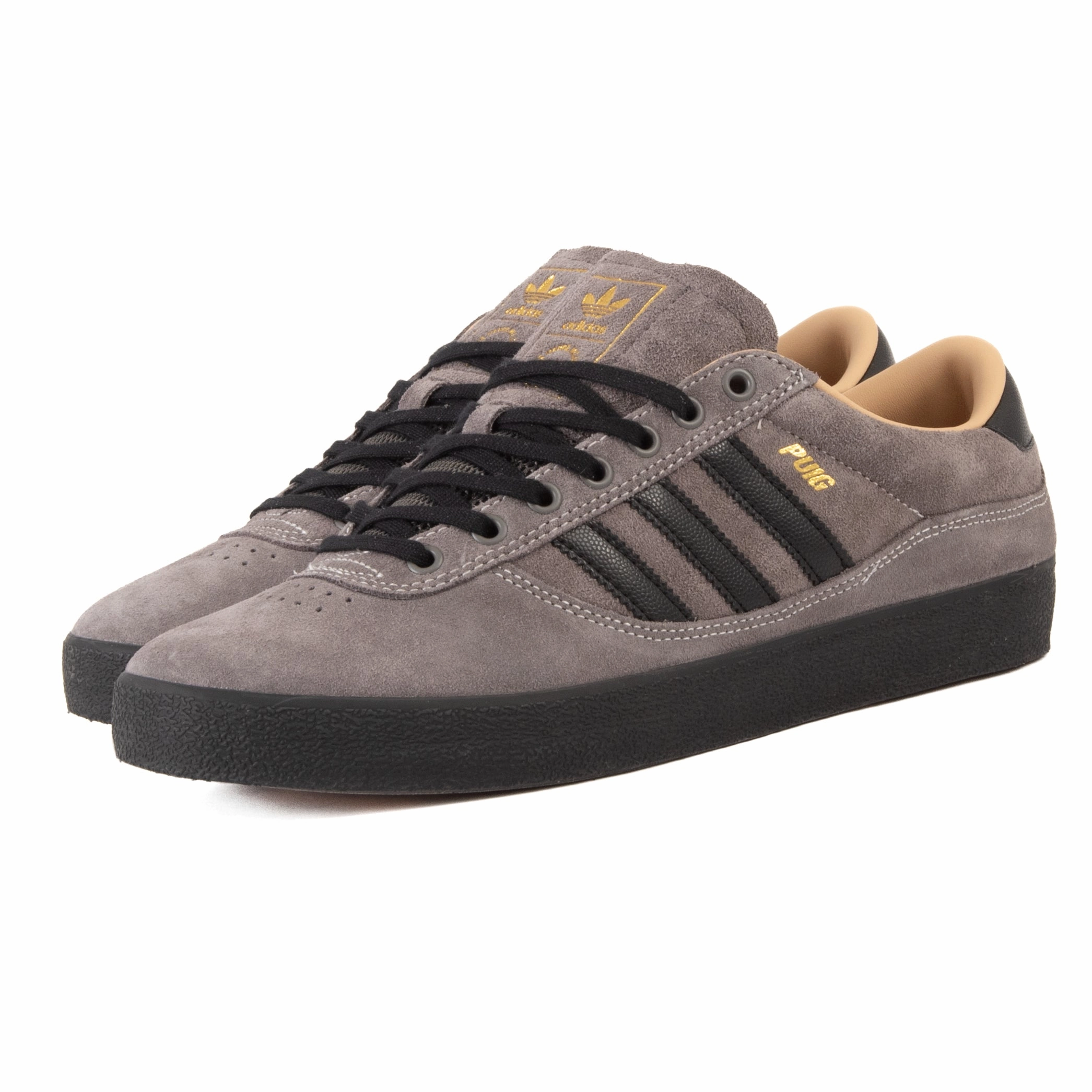 Proprioceptive Response Everyday Use Adidas - Puig Indoor (Charcoal/Core Black/Chalk White)