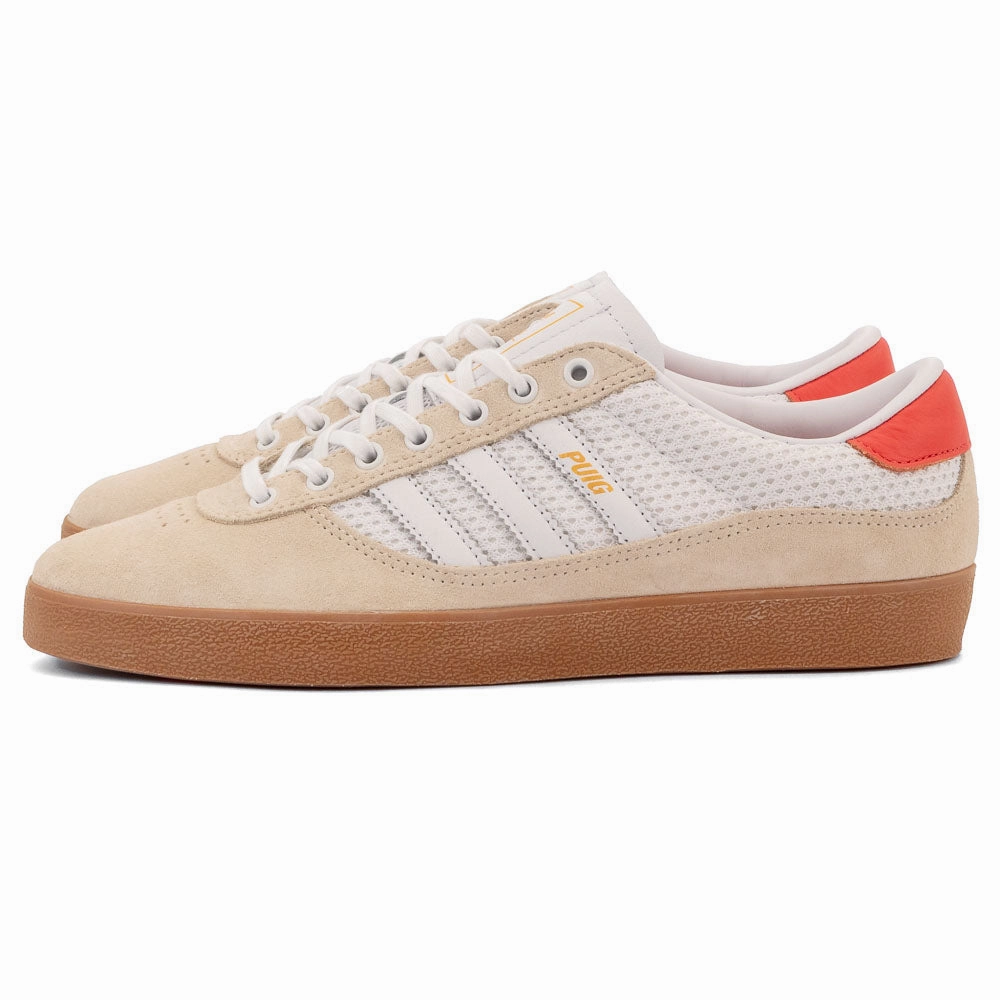 LightweightMaterial Tough Adidas - Puig Indoor (Wonder White / Cloud White / Gum)