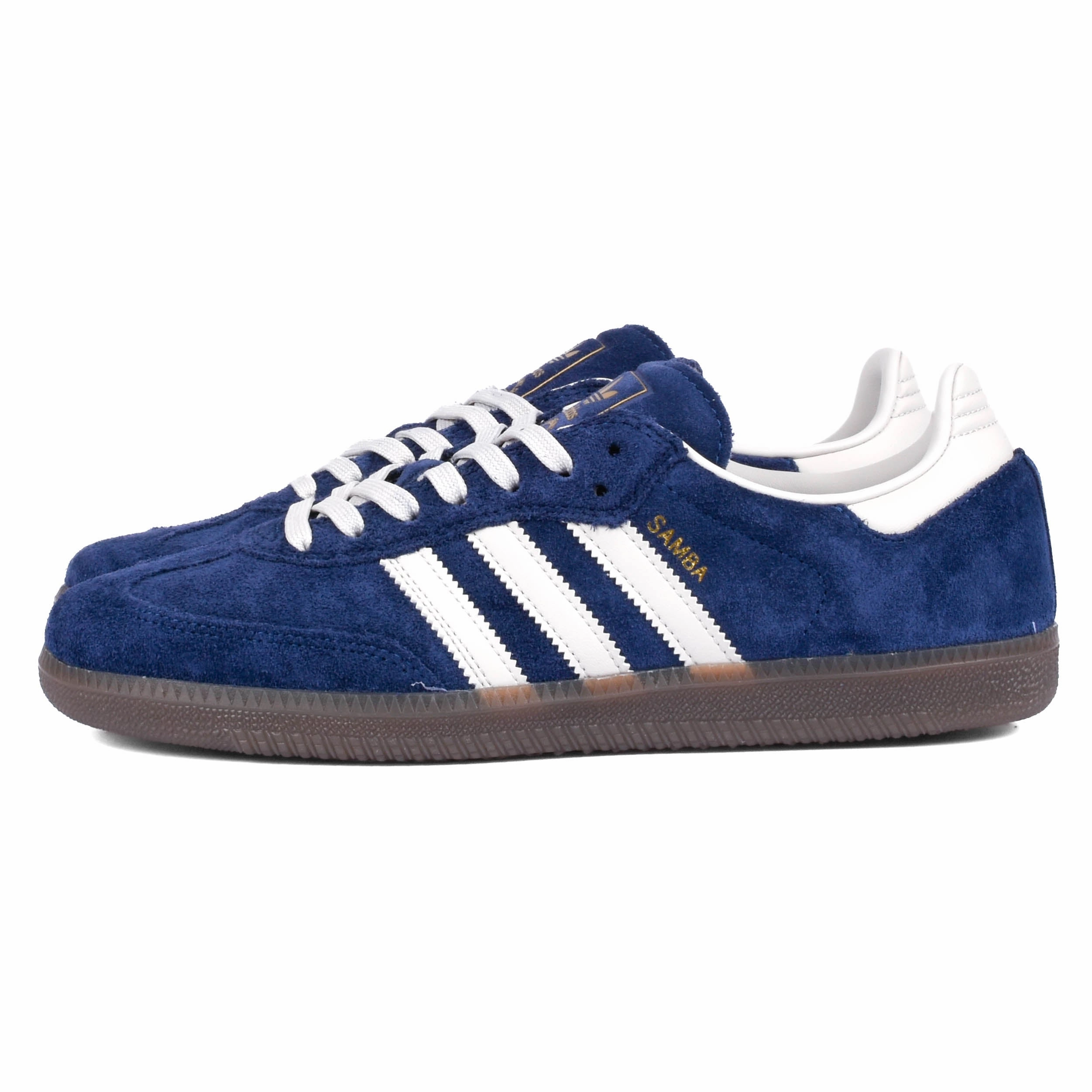 advanced Reinforced Midfoot Cage Adidas - Samba Adv (Dark Blue/Grey/Gum)