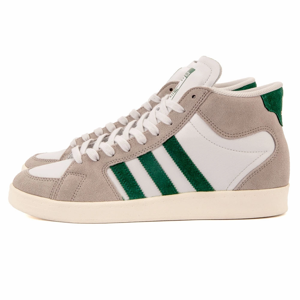 non - breathable lining shoes Adidas - Superskate (Granite/Green/White)