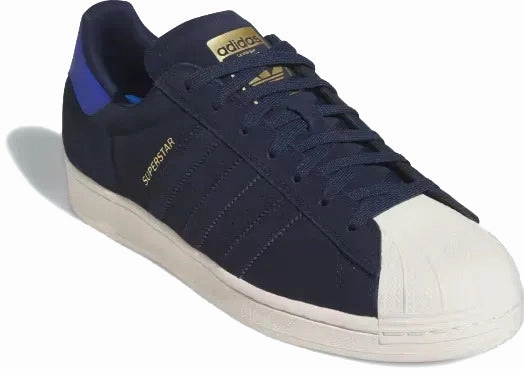 Adidas - Superstar ADV (Royal Blue/Gold Metallic) Torsional Balance Technology Stabilizing Chassis