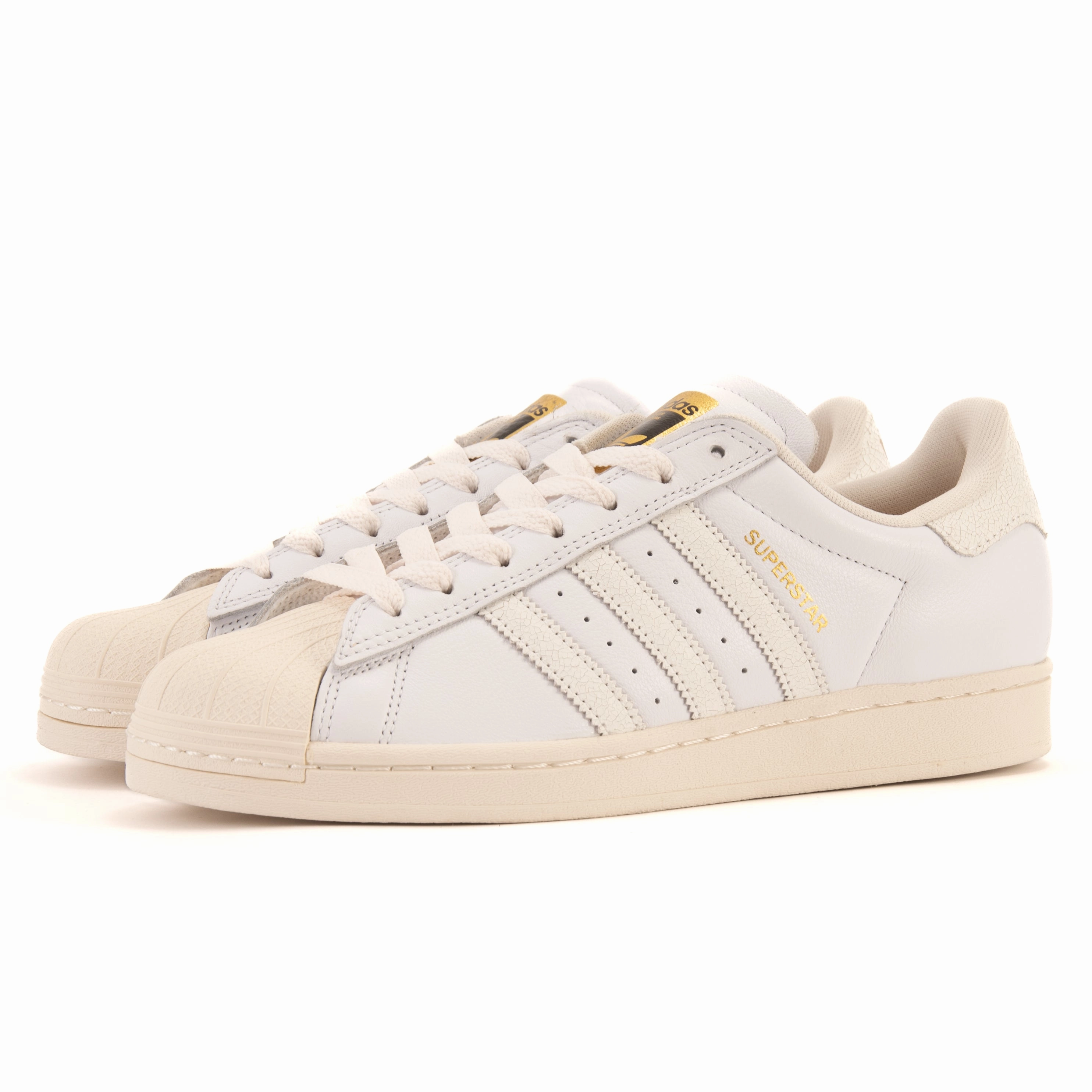 memory - foam insole shoes evening run Adidas - Superstar ADV (White/Chalk White)