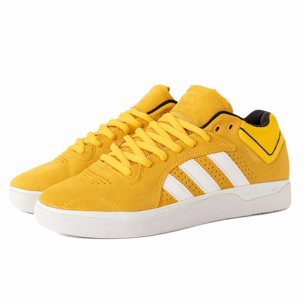 synthetic leather anti - microbial shoes Adidas - Tyshawn (Bold Gold/White/Gold Metallic) *SALE