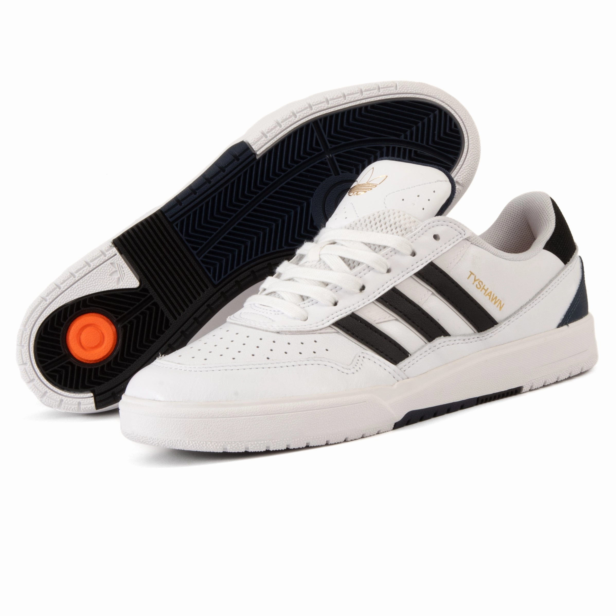 check - design shoes trend - following shoes Adidas - Tyshawn II (Cloud White/Core Black/Collegiate Navy)