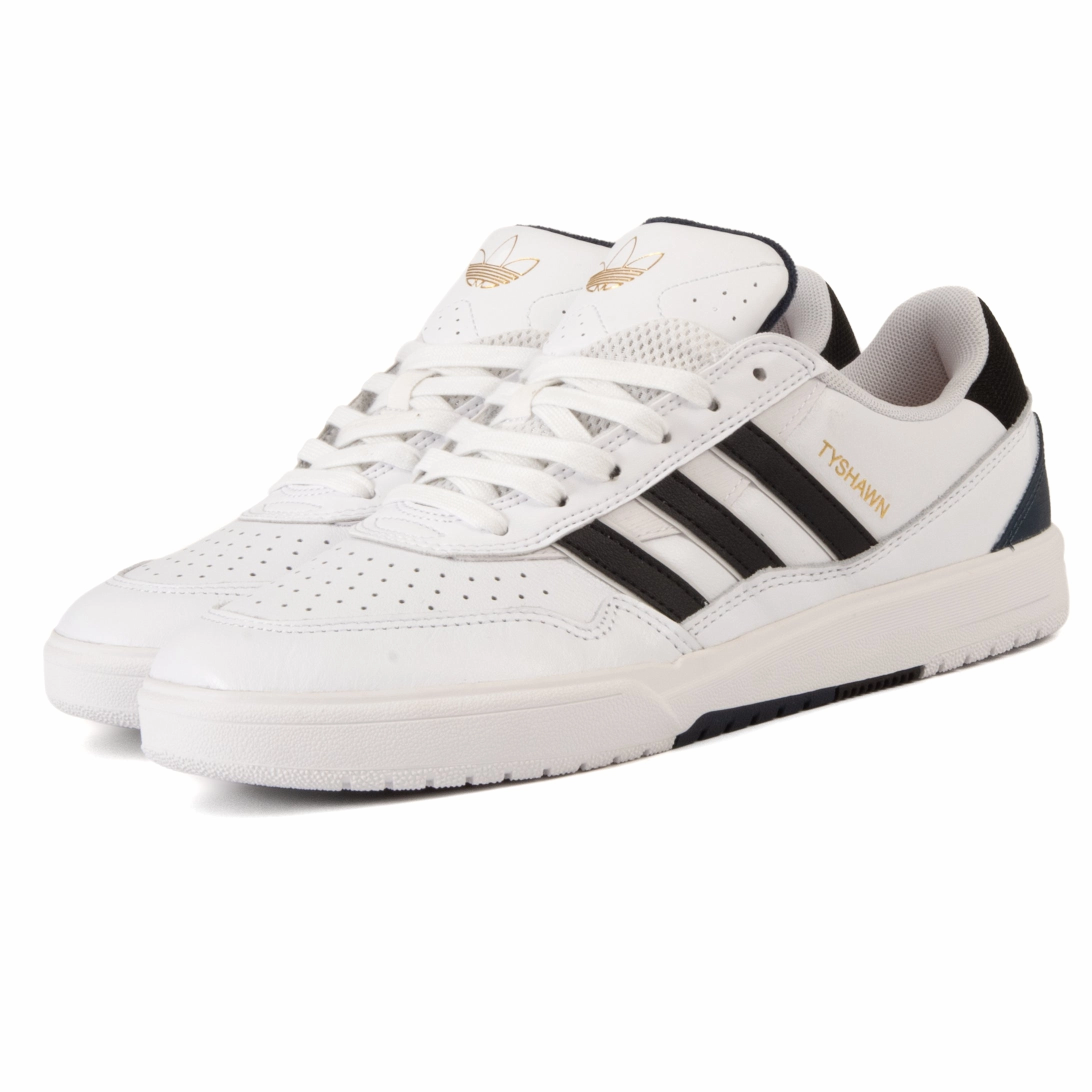 Adidas - Tyshawn II (Cloud White/Core Black/Collegiate Navy) PU foam running in cities