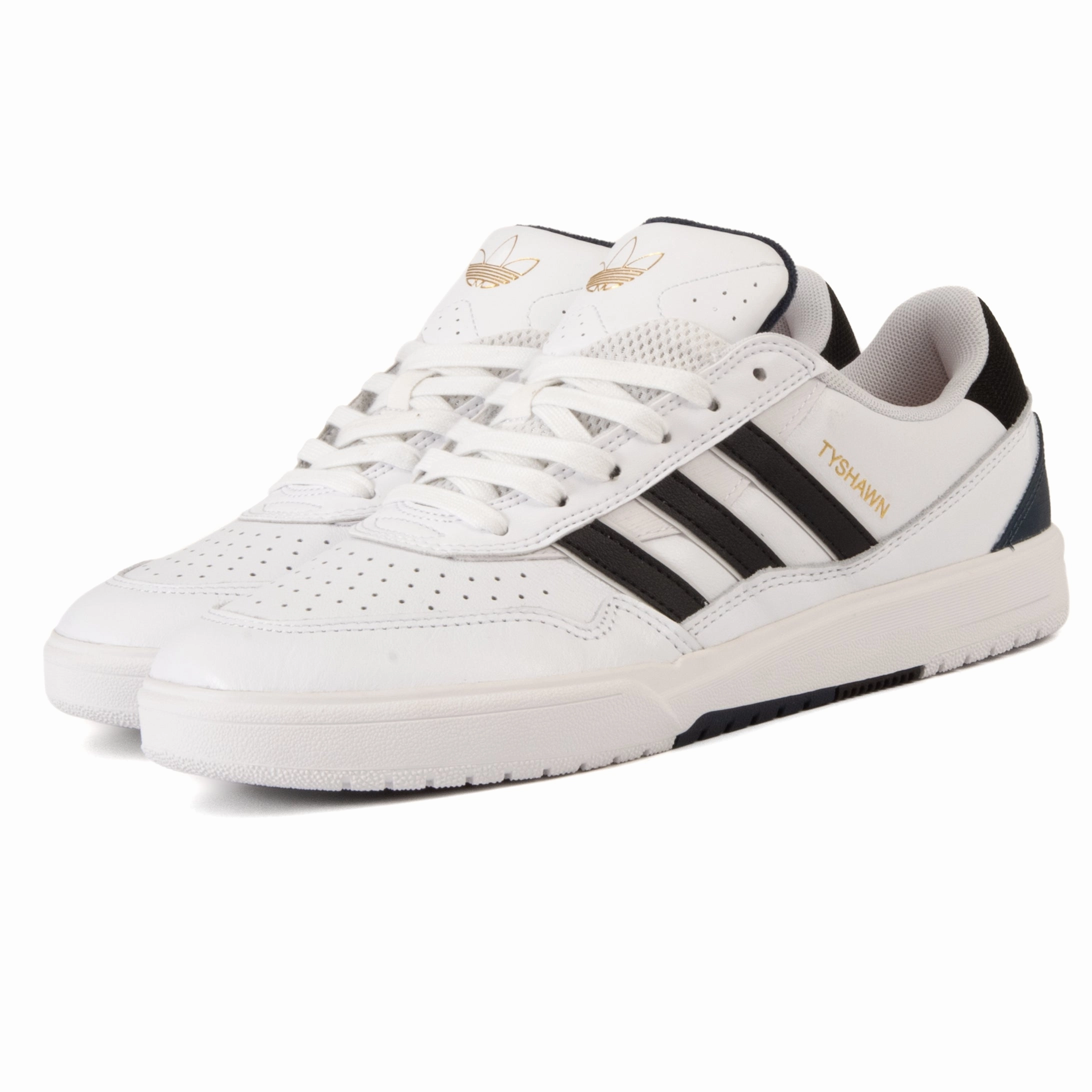 over - pronation winter running Adidas - Tyshawn II (Cloud White/Core Black/Collegiate Navy)