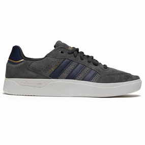 Adidas - Tyshawn Low (Carbon/Carbon/Grey) Thermoplastic Webbing Quick Dry Fabric