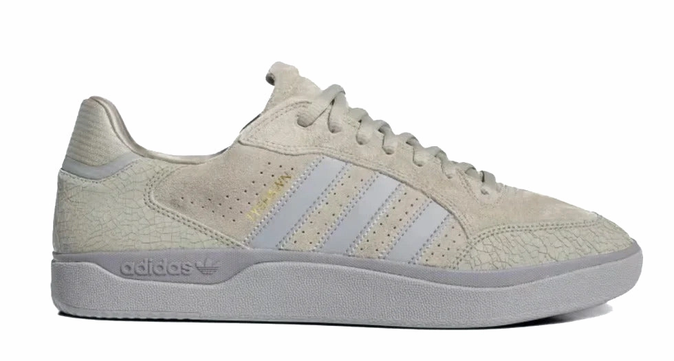 fitness shoe items Medium fit selection Adidas - Tyshawn Low (Silver Pebble/Grey Three/Gold Metallic) *SALE