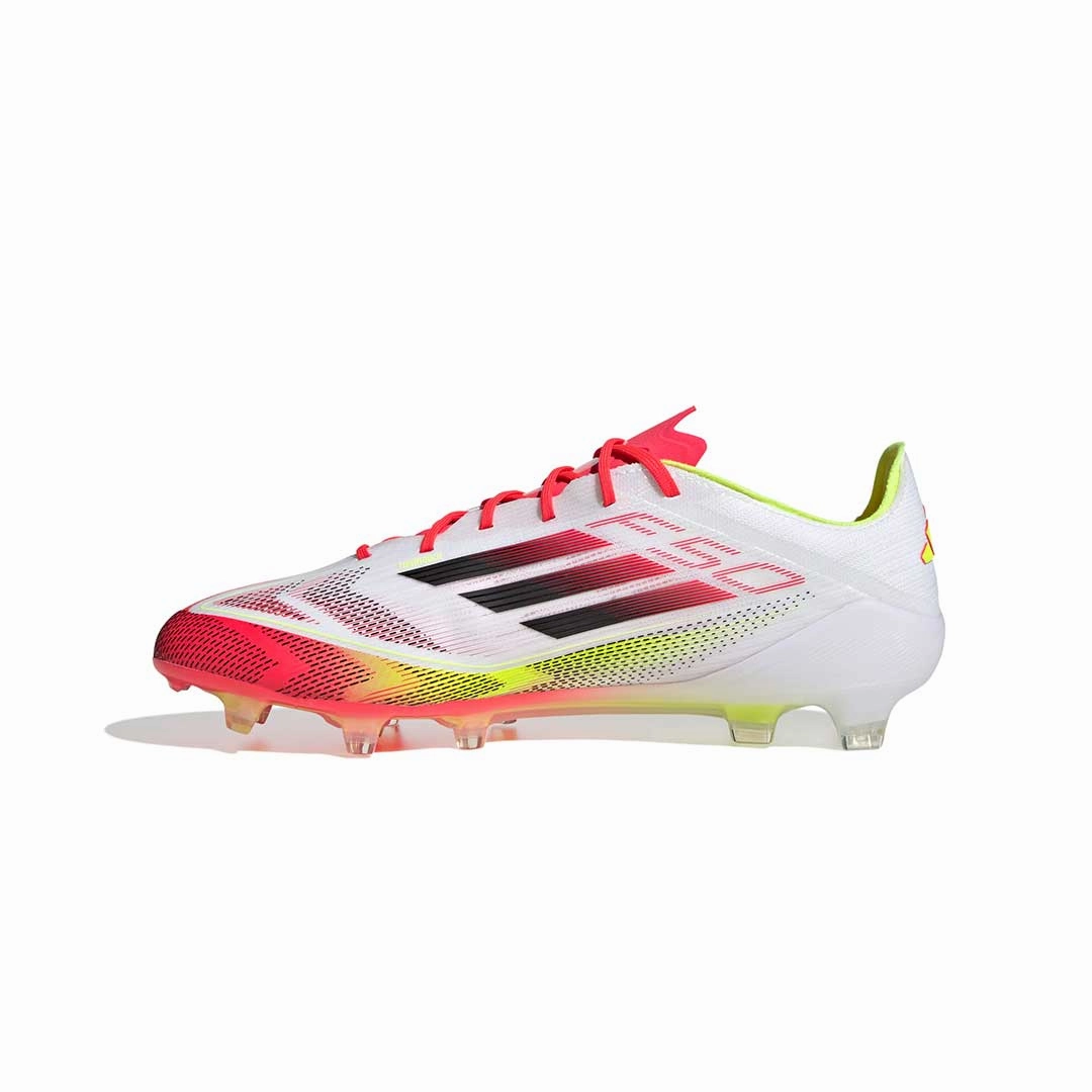 Reinforced toe cap Moisture   Wicking adidas - Unisex F50 Elite Firm/Multi Ground Cleats (IE1206)