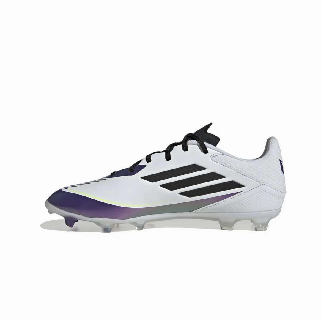 adidas - Unisex F50 League Messi Firm/Multi-Ground Soccer Cleats (IE9073) Energy Return Midsole studded shoes