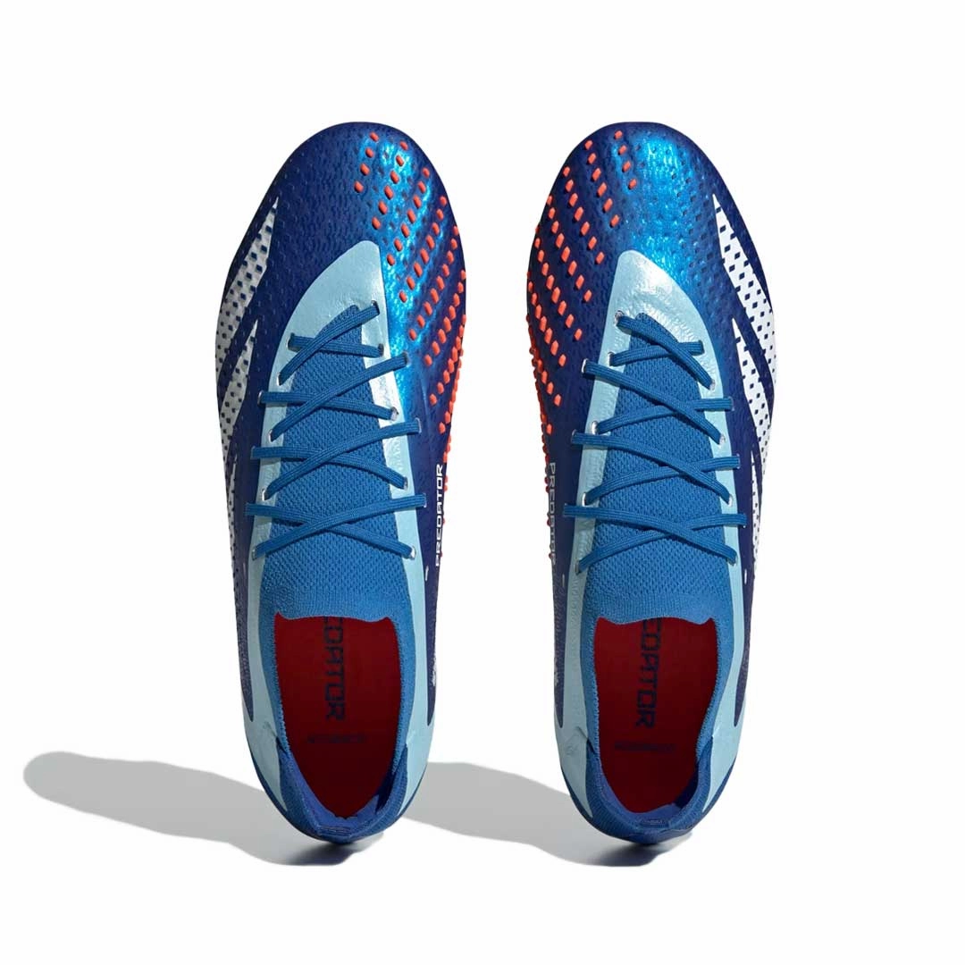 adidas - Unisex Predator Accuracy.1 Low Soft Ground Cleats (IF2291) Reinforced toe cap Wide fit