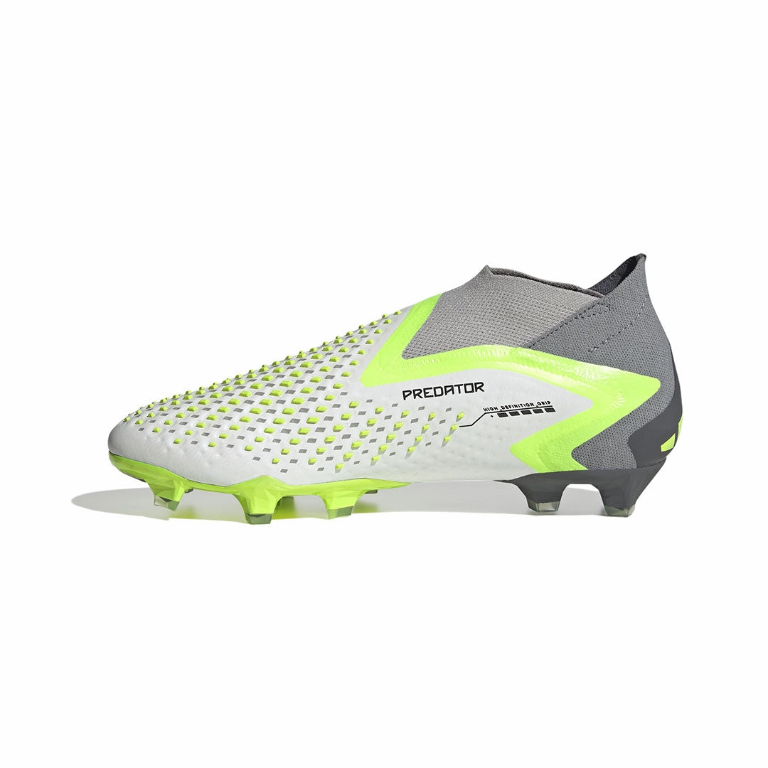 adidas - Unisex Predator Accuracy  Firm Ground Soccer Cleats (GZ2604) Non - Slip Feature