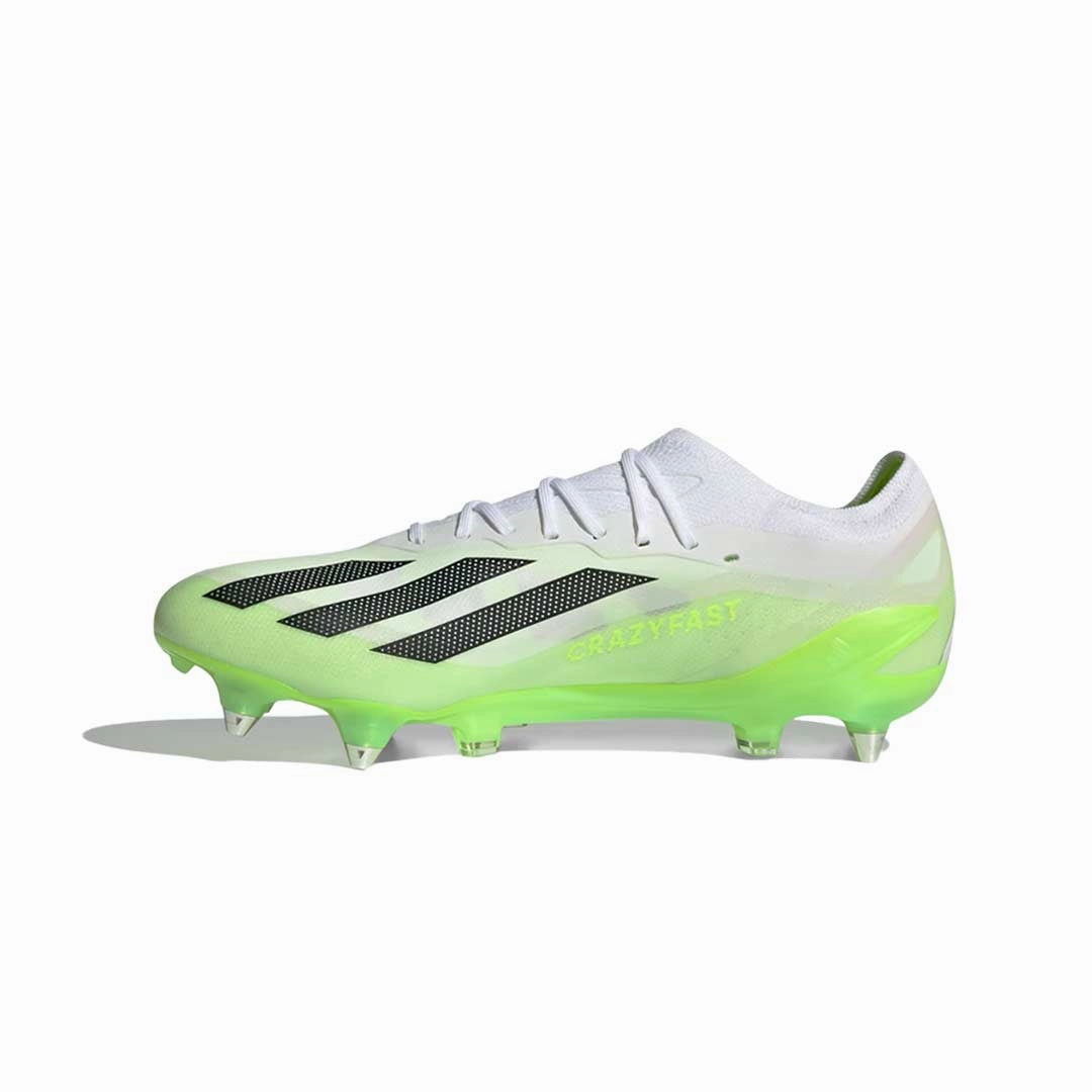 eco - friendly shoes High   Quality Leather adidas - Unisex X Crazyfast.1 Soft Ground Soccer Cleats (IE6626)