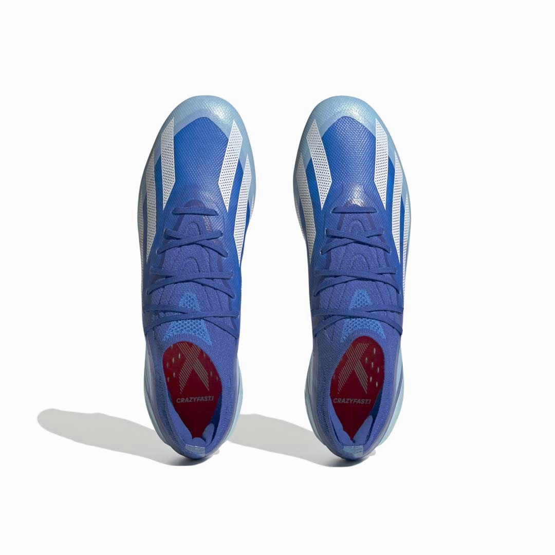 adidas - Unisex X Crazyfast.1 Soft Ground Soccer Cleats (IE6628) Green