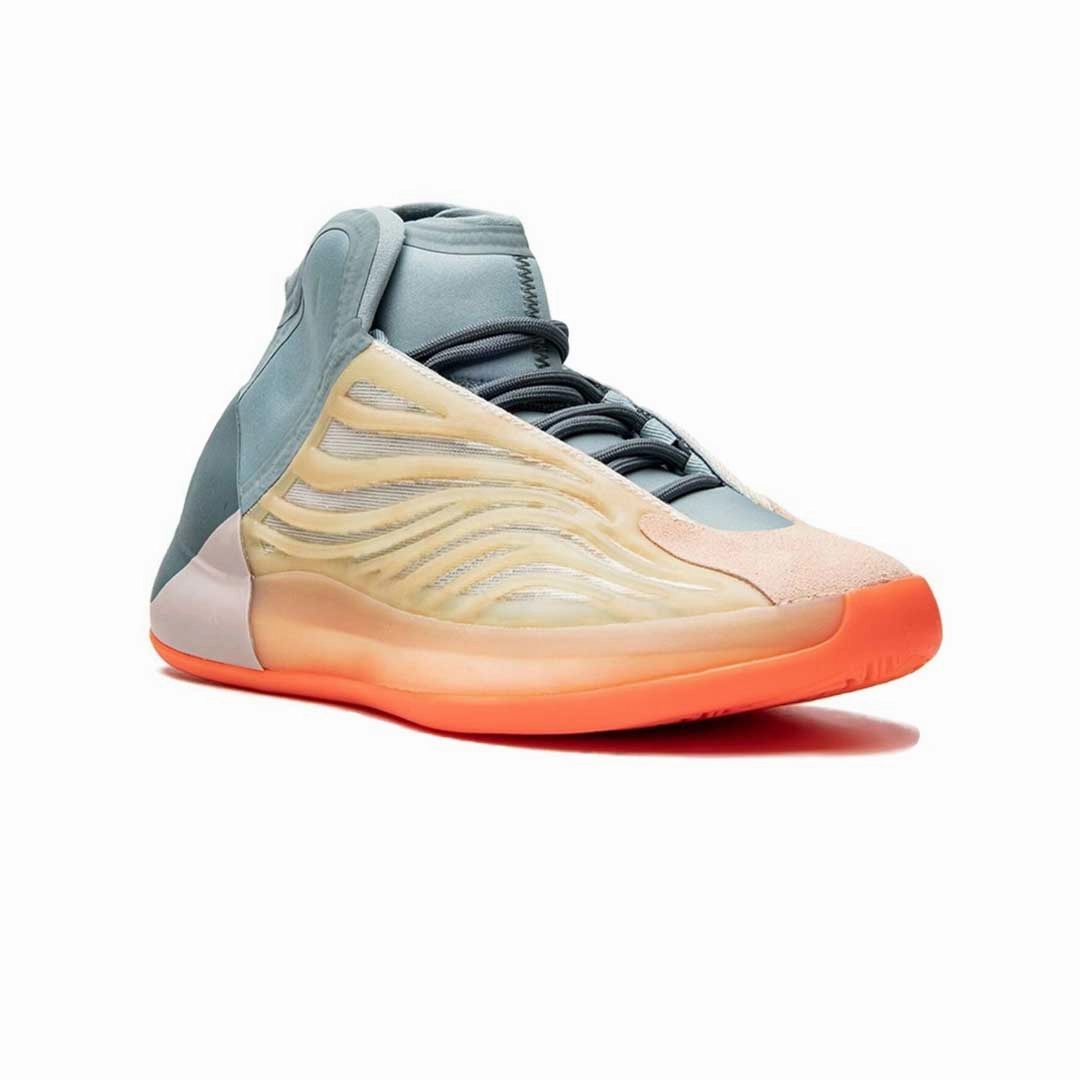 adidas - Unisex Yeezy Quantum Basketball Shoes (HP6595) Contoured Foot Shape