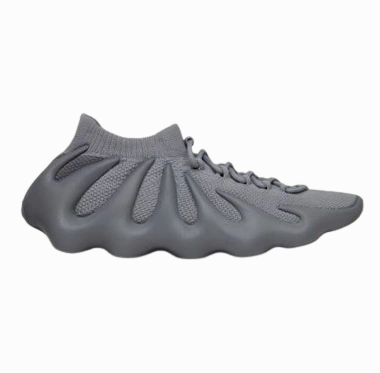 Adidas Men's Yeezy 450 Shoes - Stone Grey Rolling Motion Guidance