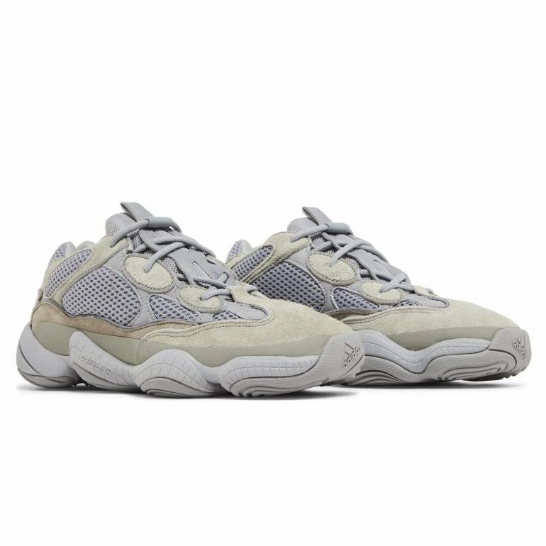 running shoes for 10K races Lightweight Lining Adidas Men's Yeezy 500 Shoes - Stone Salt