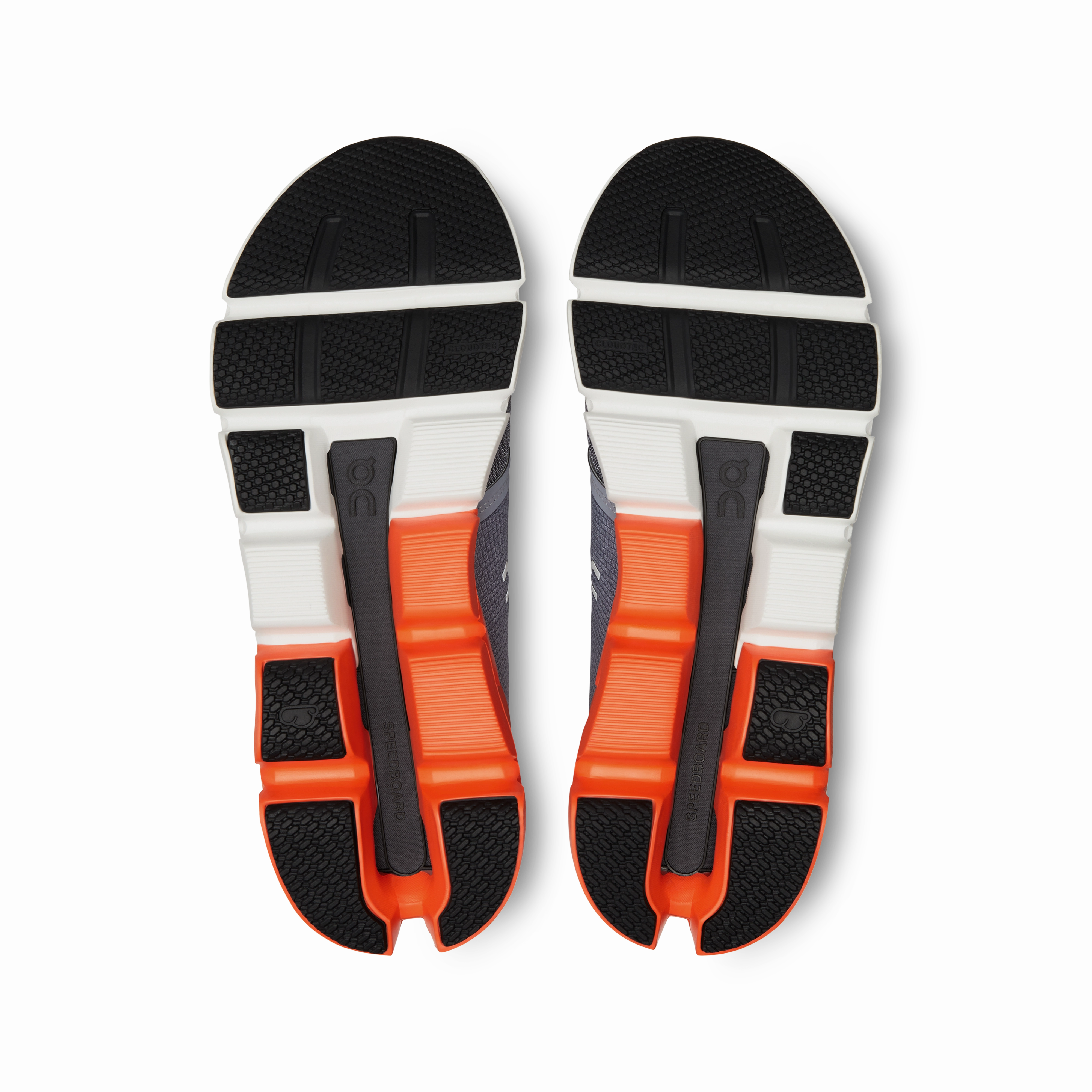 running on sand marathon - event running shoes On Running Men's Cloudflyer 4 Shoes - Fossil / Flame