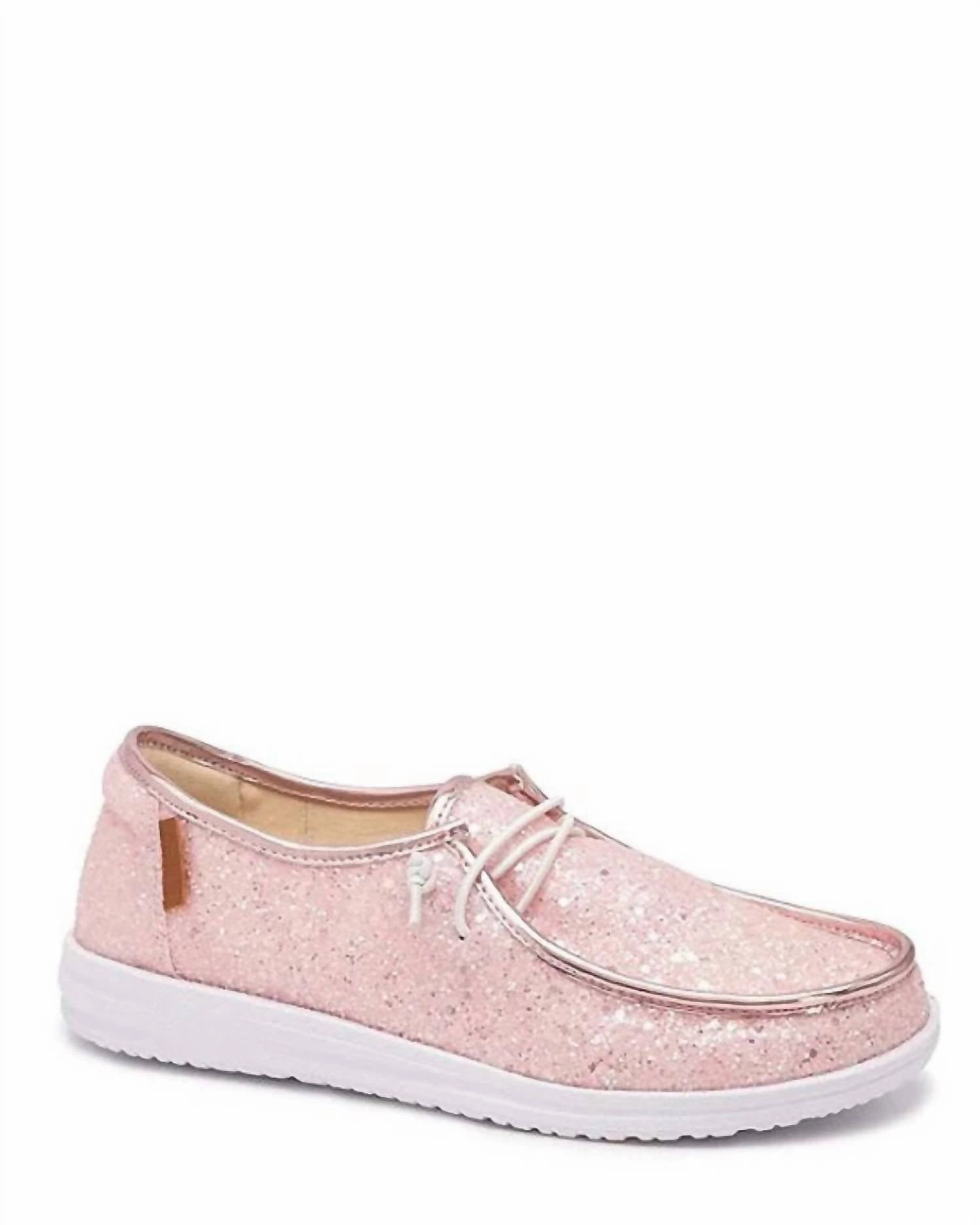 Kayak Slip On Sneaker In Light Pink Low noise