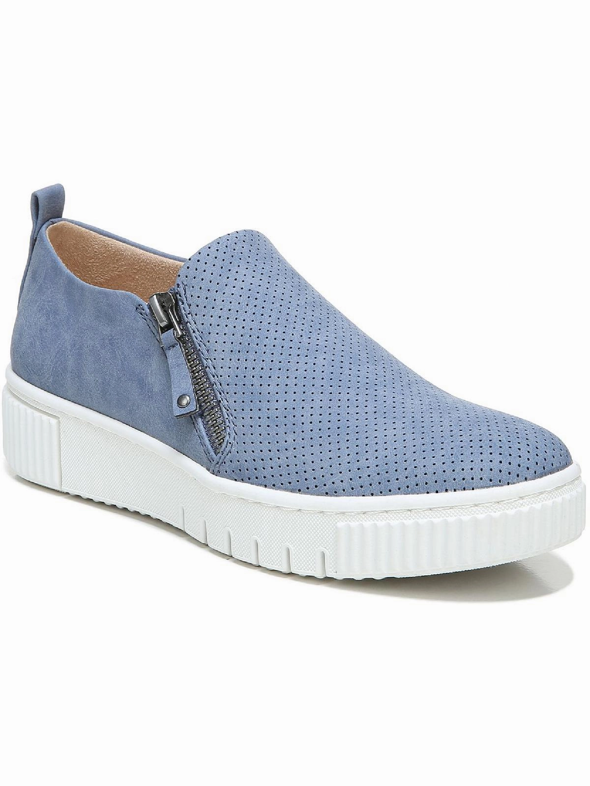 Turner Womens Zipper Slip-On Sneakers work commute