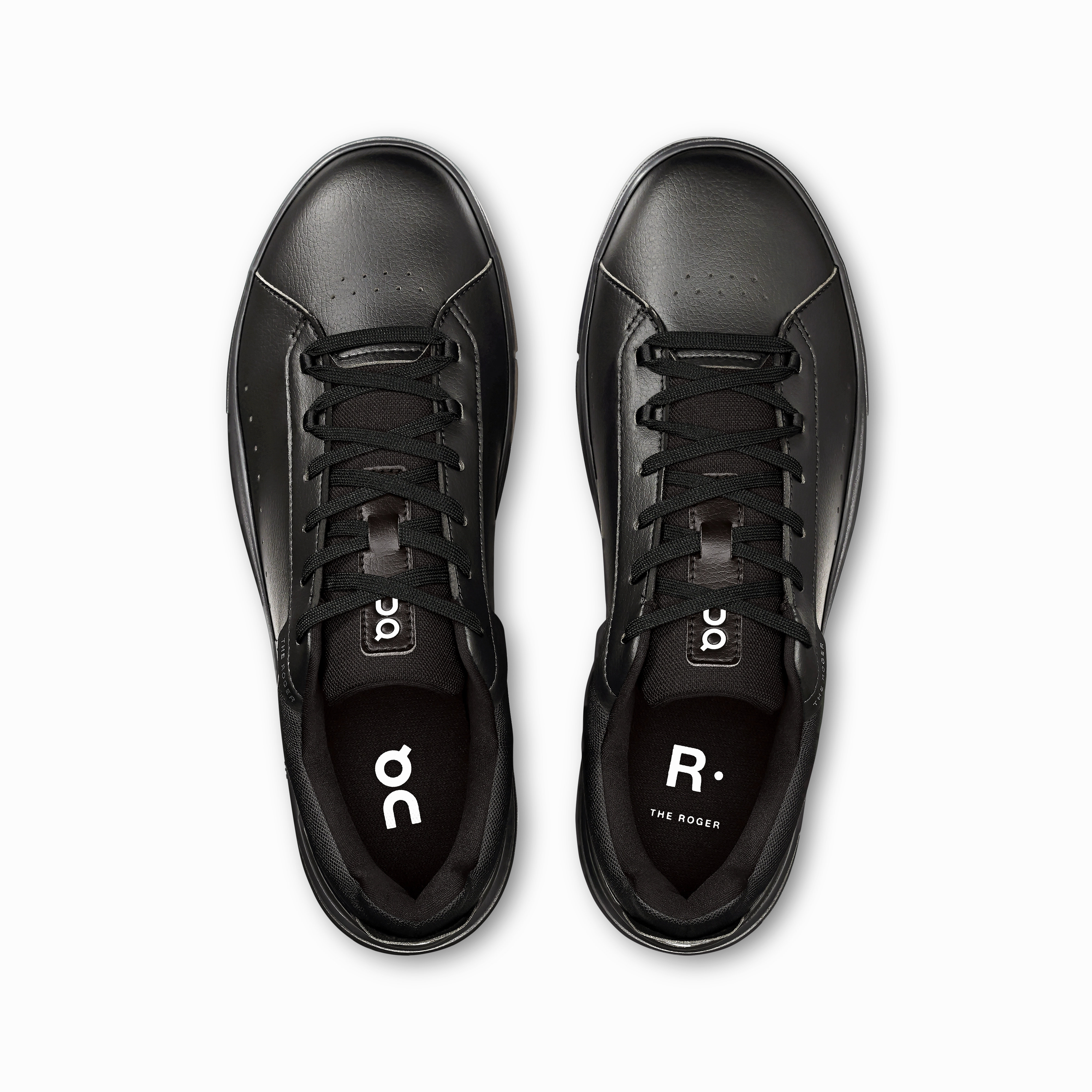 On Running Men's The Roger Advantage Shoes - Black / Black Cool Weather Ultra Rebound
