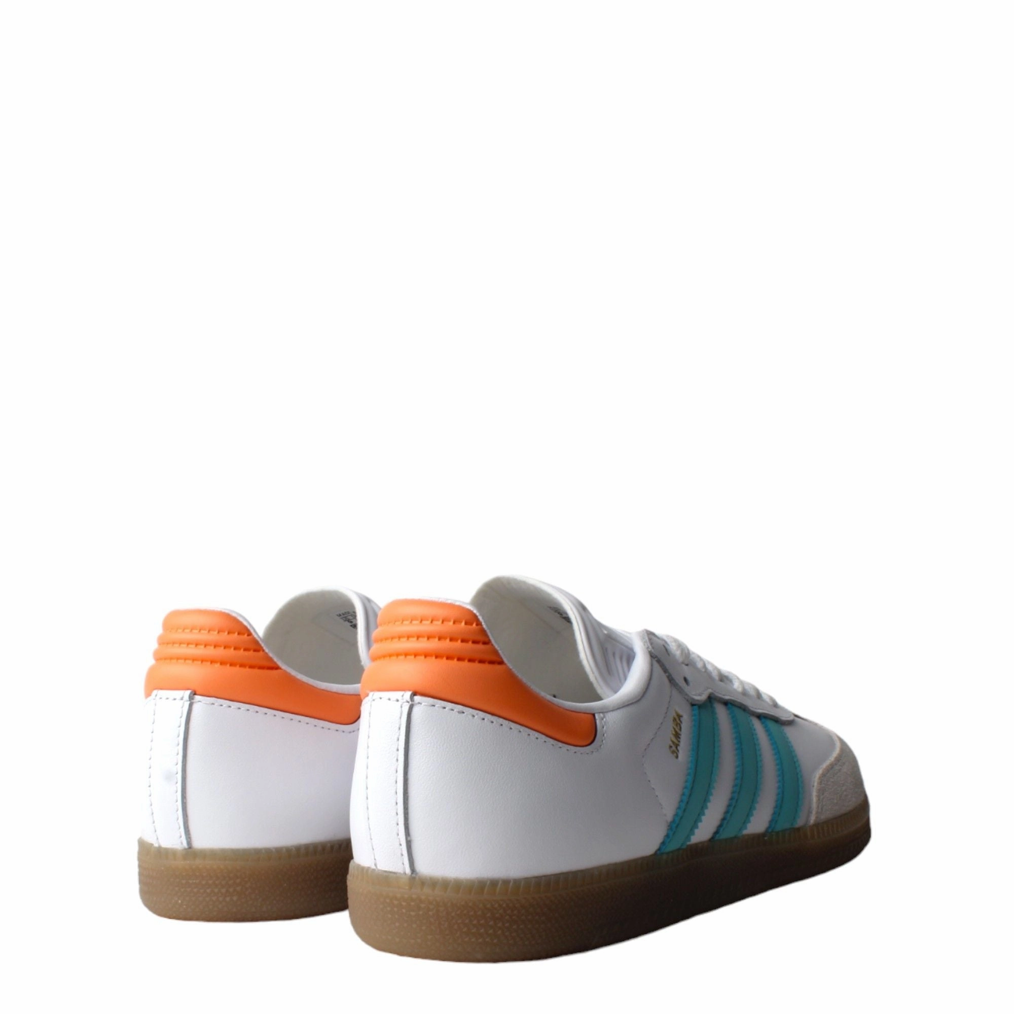Adidas Men's Samba Inter Miami Shoes - White / Easy Mint / Pink running headbands running in low - altitude areas
