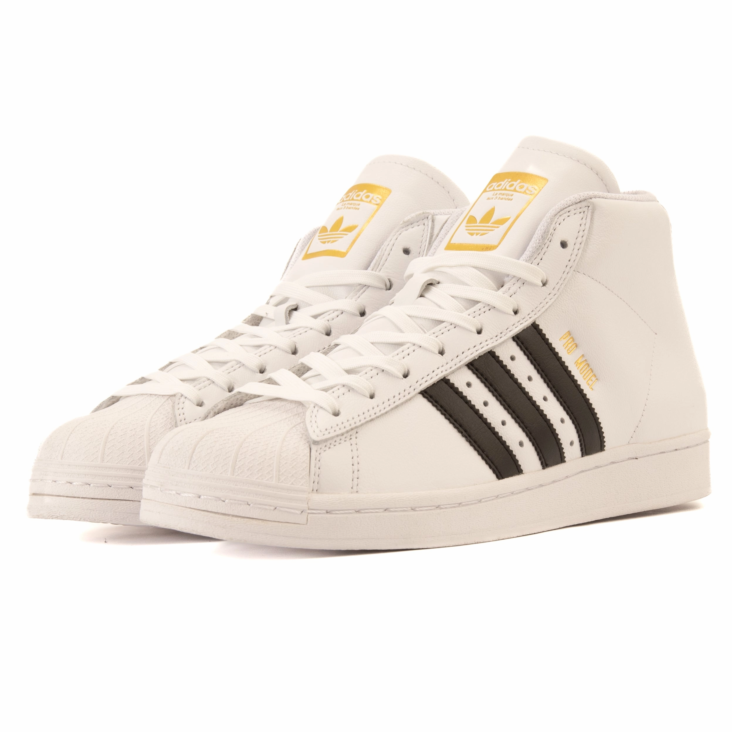 forefoot - support shoes 3D Arch Molding Adidas - Pro Model ADV (White/Black/Gold)
